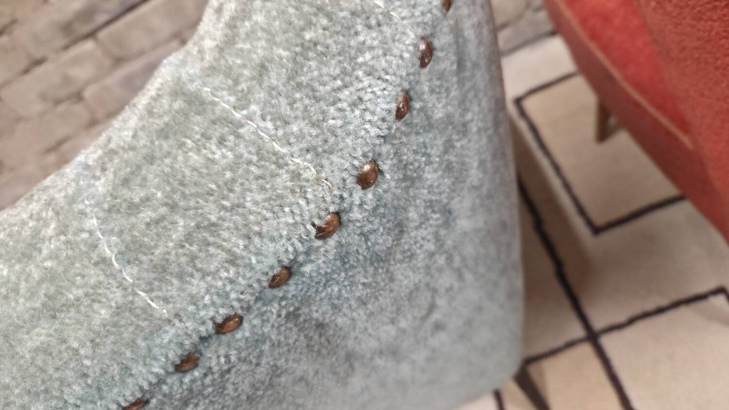 Pair of cocktail armchairs 1960