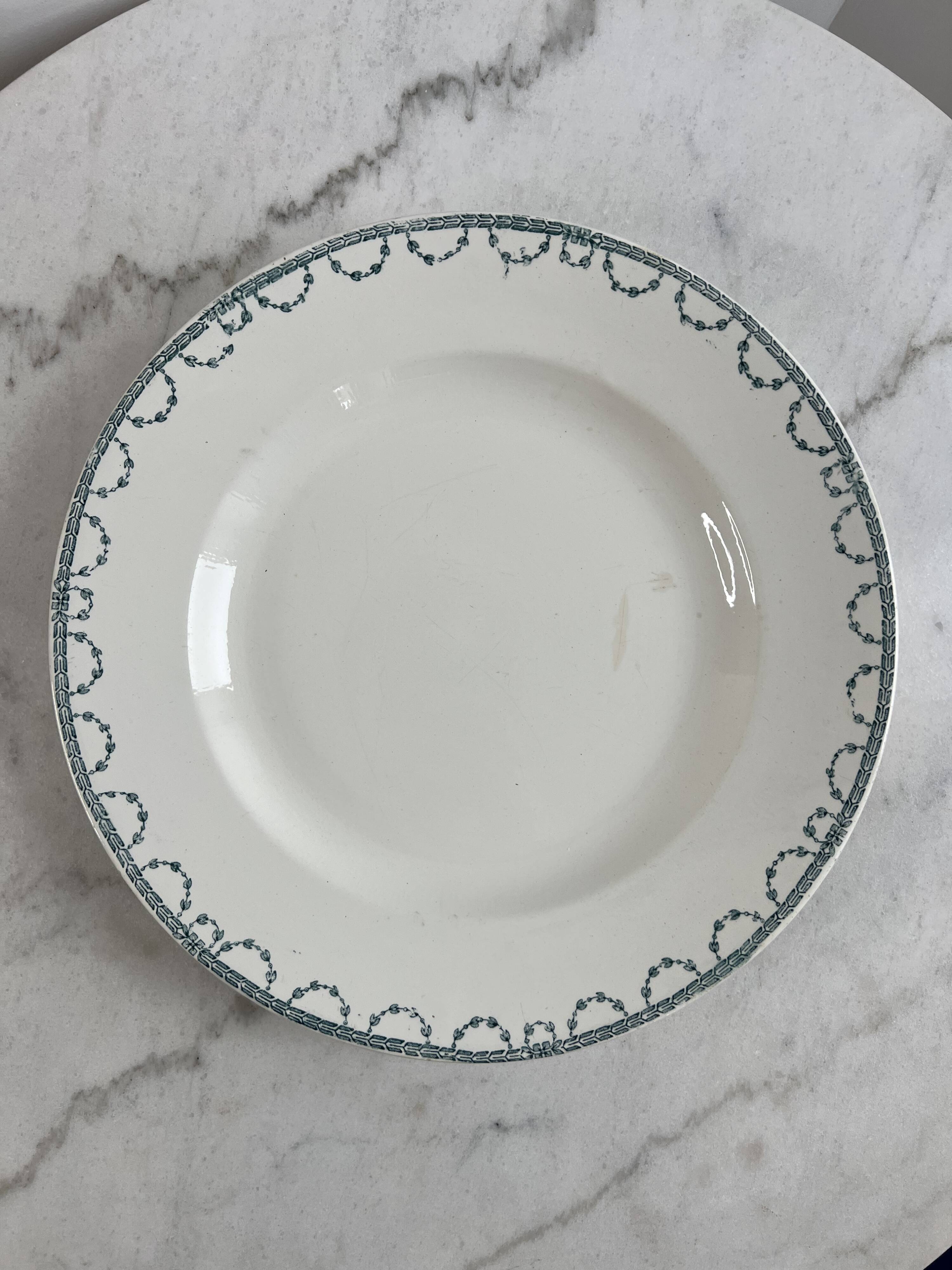 Plat de présentation Sarreguemines Faust