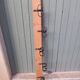Antique wall coat rack