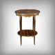 Table de salon guéridon en palissandre, style transition – 1re partie XXe