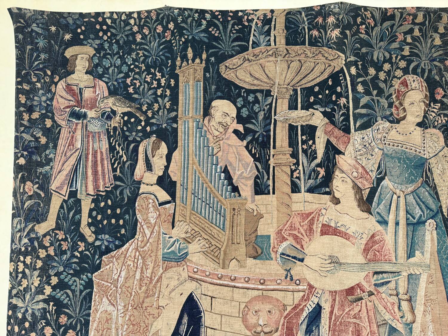 Tapestry “Music Scene”, Rambouillet Art Workshops - P