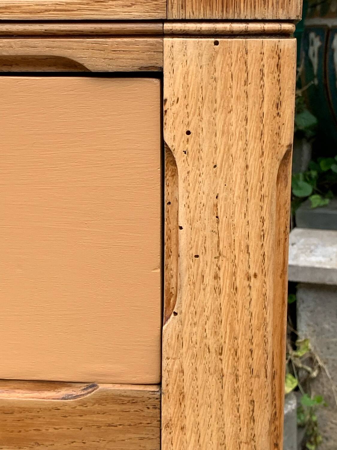 1920s Parisian Art Deco hotel wardrobe, removable