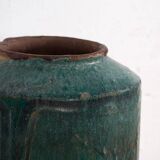 Antique turquoise green vase (circa 1820) #34