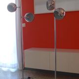 Paire de lampadaires années 70 pied tulipe