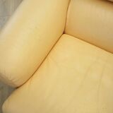 Leather sofa, Italian design, 1960s, production: Italy