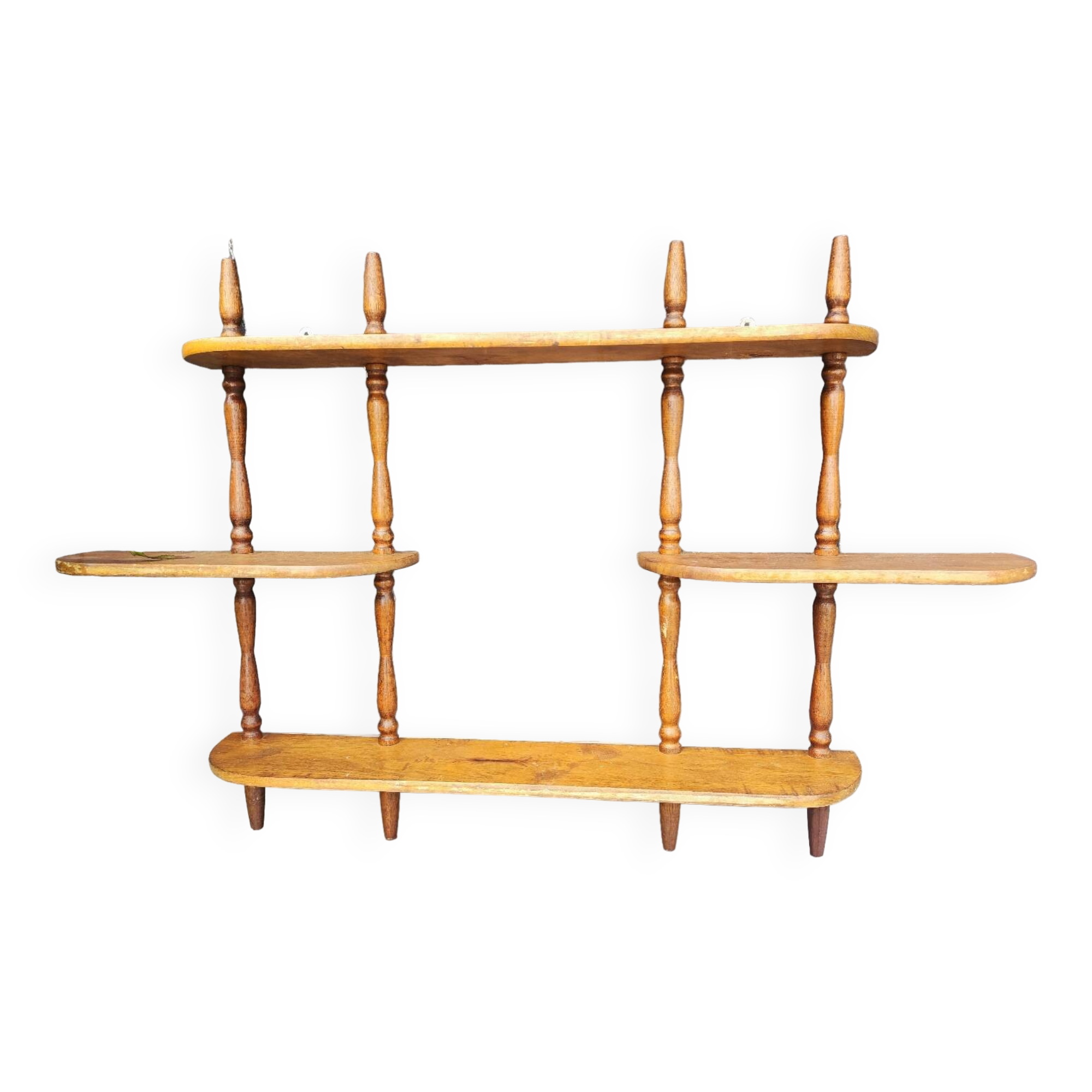 Vintage wooden shelf