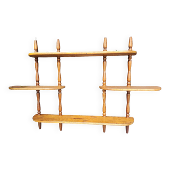 Vintage wooden shelf