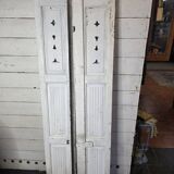 Paire de volets anciens ( persiennes)