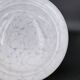 Plafonnier Art déco en verre moucheté blanc – France, années 30