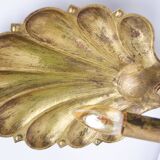 Appliques murales suédoises conçues par a.W. Borgh, coquillages de Jonkoping, Scandinavie