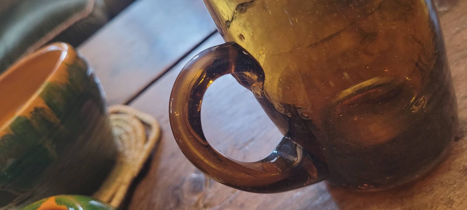 Quatuor de verres 70's