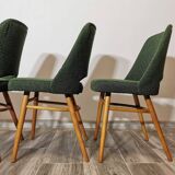 Dining Chairs by Radomir Hoffman for Ton, 1950s, Set of 4