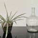 Dame Jeanne bonbonne verre transparent vintage 25cm