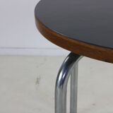 Sixties tubular chrome coffee side table