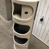 Pair of bedside tables 4 modules 1970