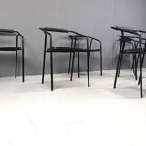 Chaises de salle à manger italiennes postmodernes par Lexis, années 1990