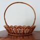 Vintage rattan basket 70s