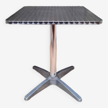 Metal bistro table