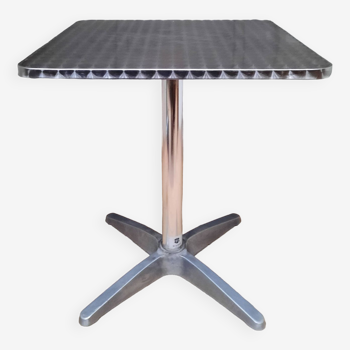 Table bistrot en metal