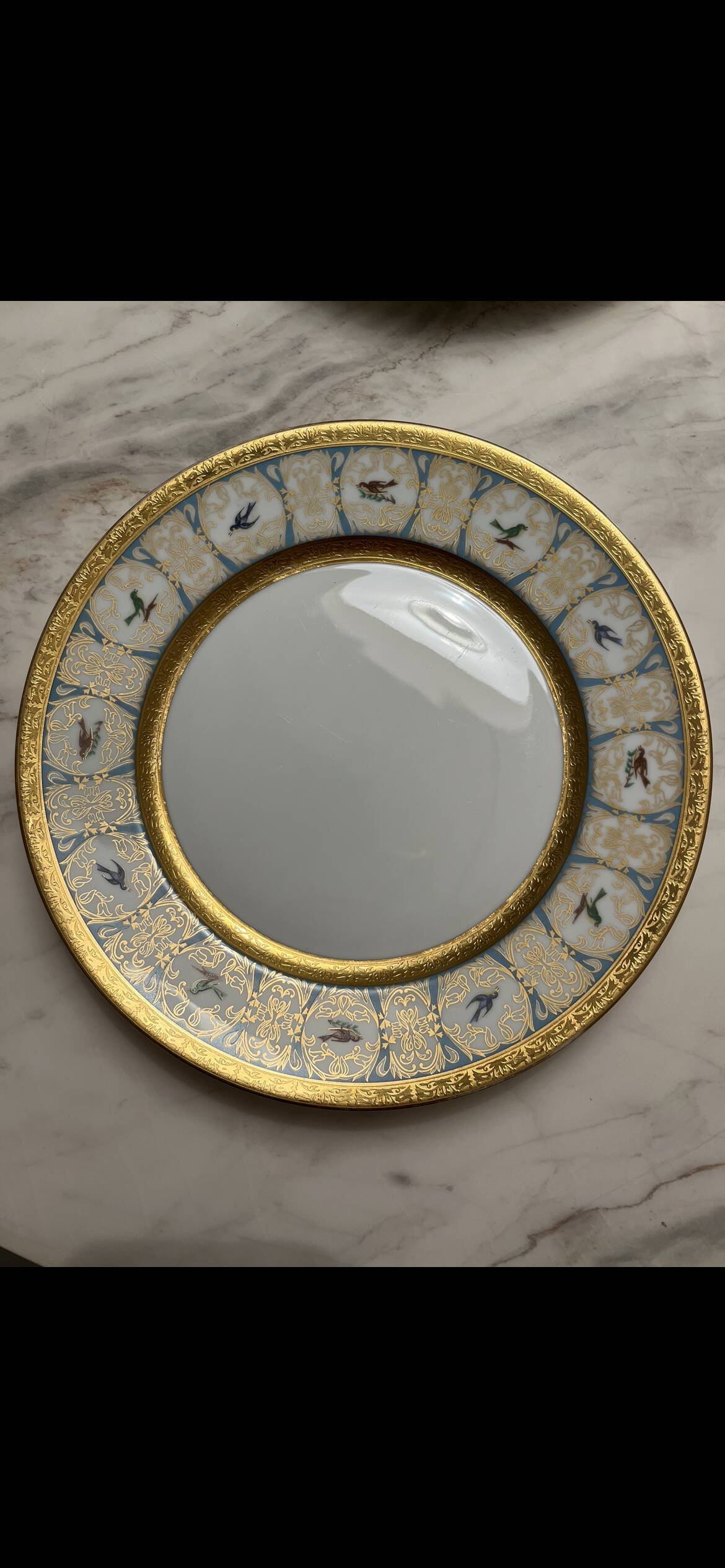 Haviland Parlon Plates and Coffee Cups Service