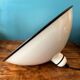 Large metal pendant light from the 80s