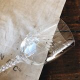 6 wine glasses in Cristal d'Arques model Épi Fleury