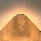 Mid-Century Minimalist Triangular Ceiling Lamp in Fibreglass, 1960s