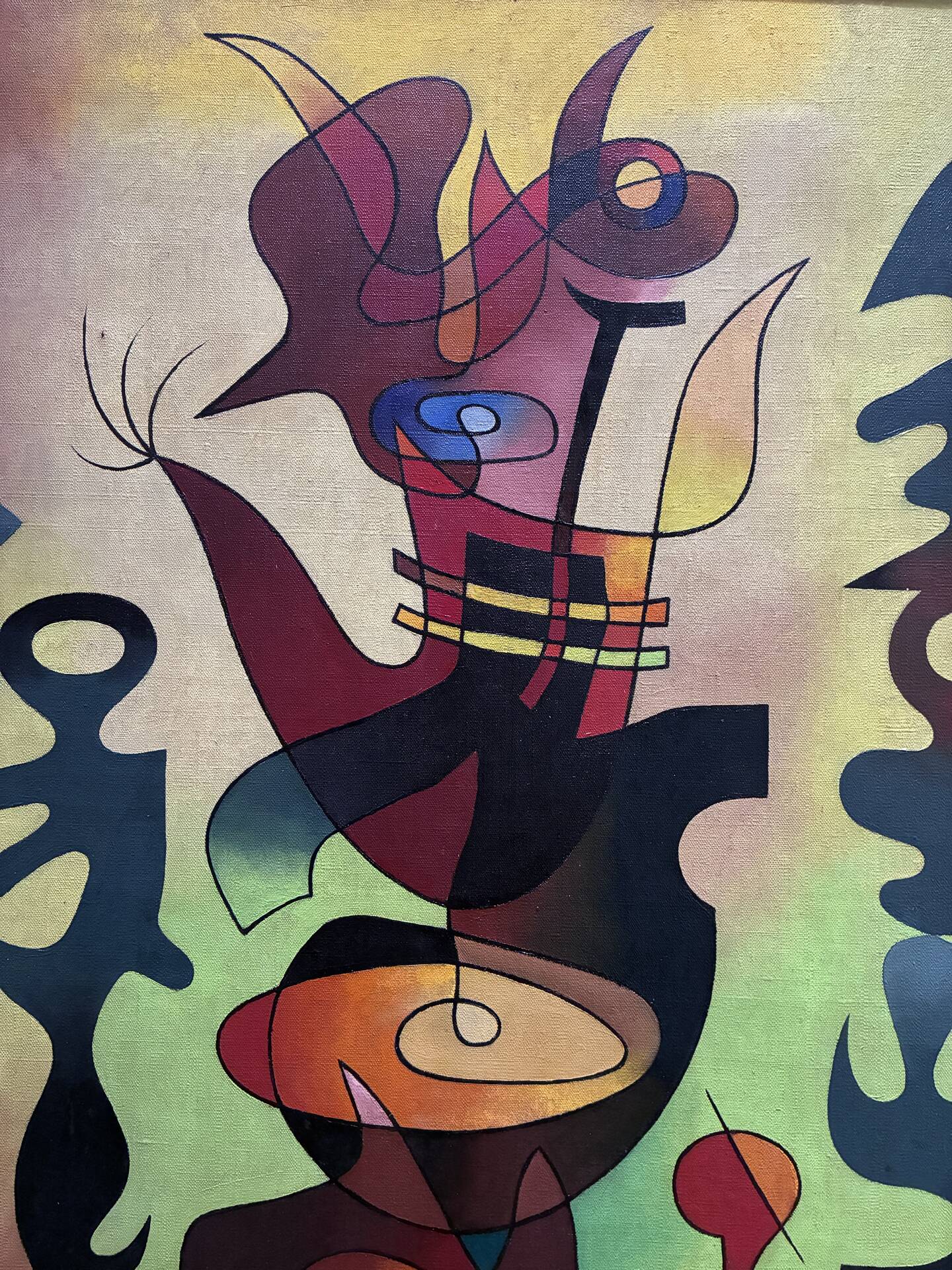 Abstraction André Poujet 1947