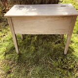 Wooden companion drainer with patina