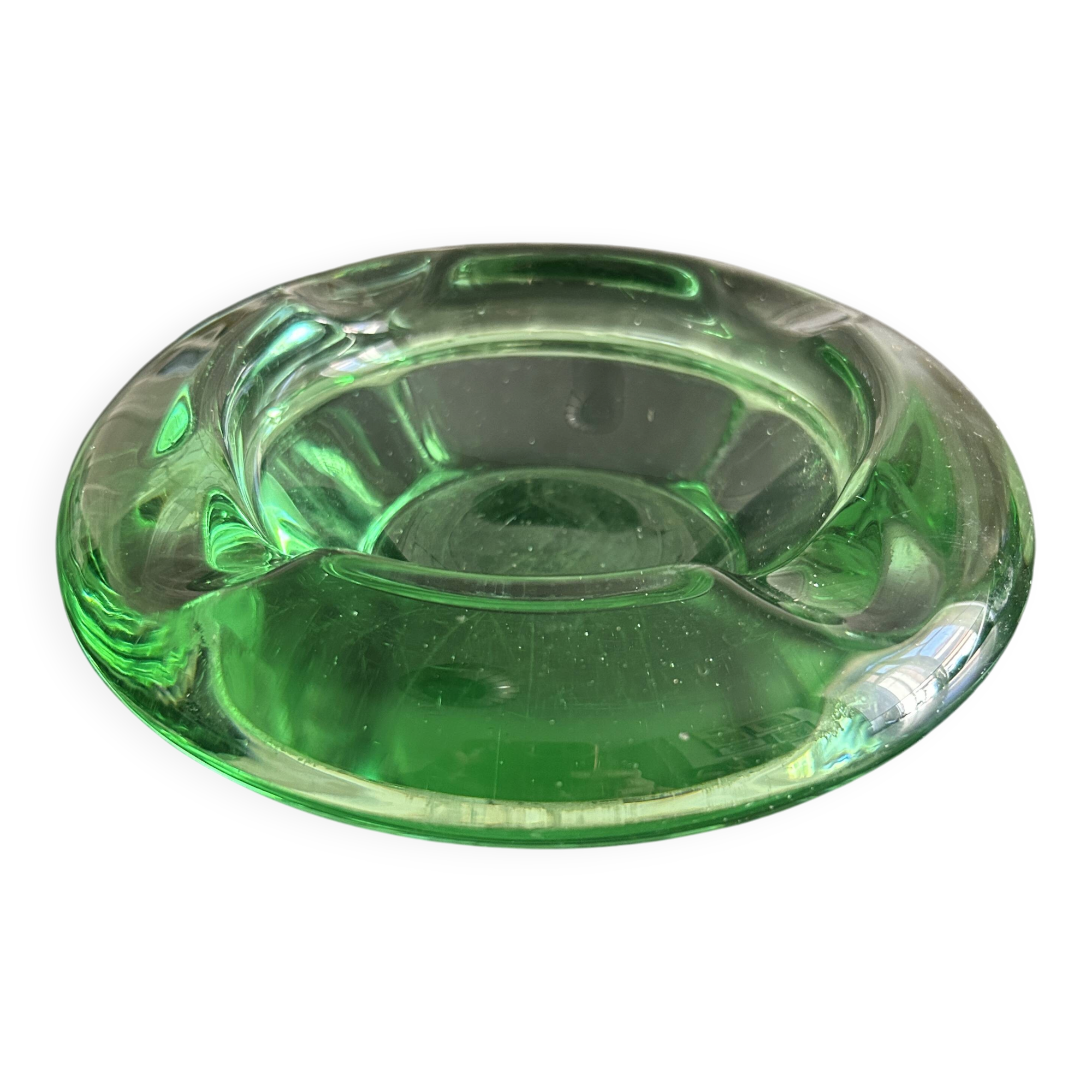 Daum crystal pocket tray