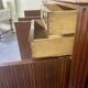 Pair of Louis XVI style mahogany sideboards