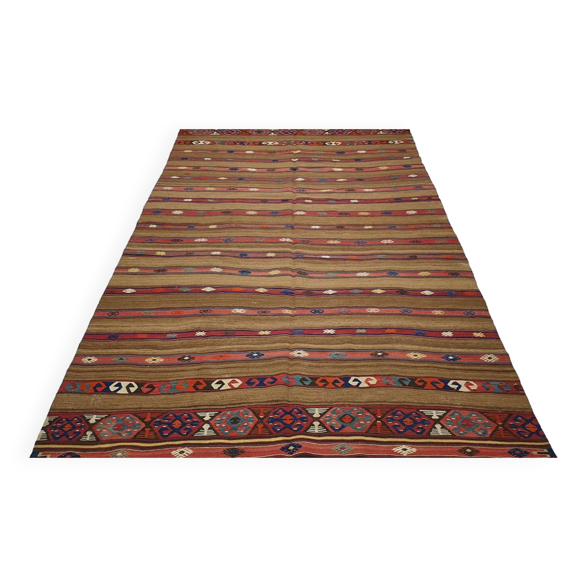 Turkish kilim rug, 280x145 cm, MYK-841