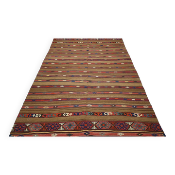 Turkish kilim rug, 280x145 cm, MYK-841