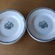 14 old plates in iron clay l'amandinoise