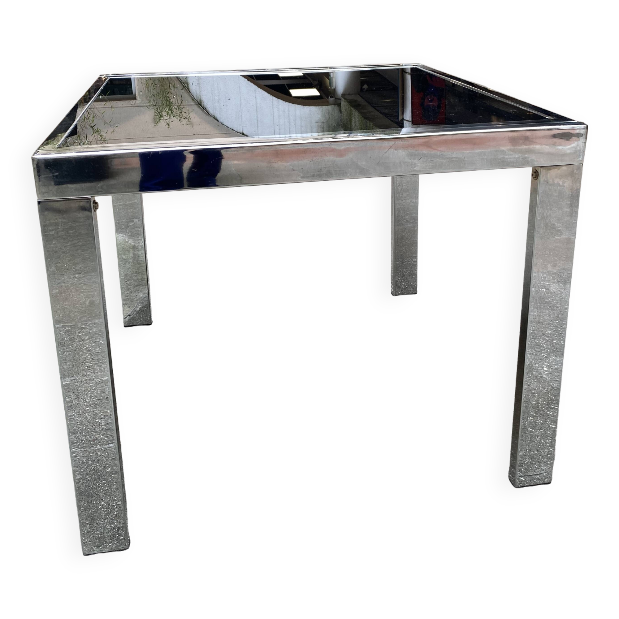 Table "La Métal" - Edition D Milano - 70s