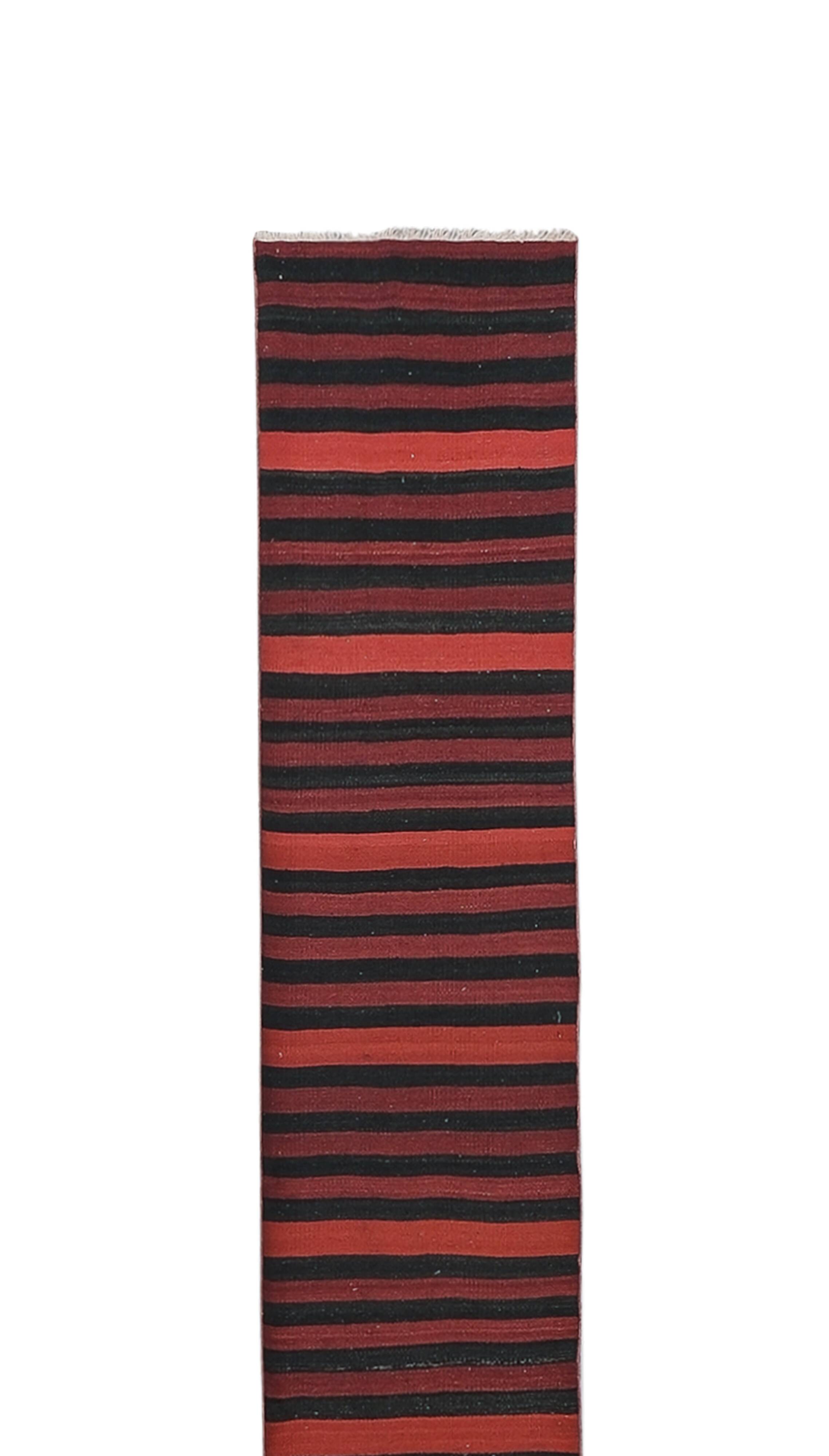 Vintage Turkish Oushak Rug Handwoven 65x695 cm