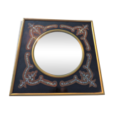 Napoleon III period mirror 40x39cm