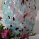 Blue Clichy glasswork vase