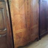 2-door wardrobe with exterior and interior veneer