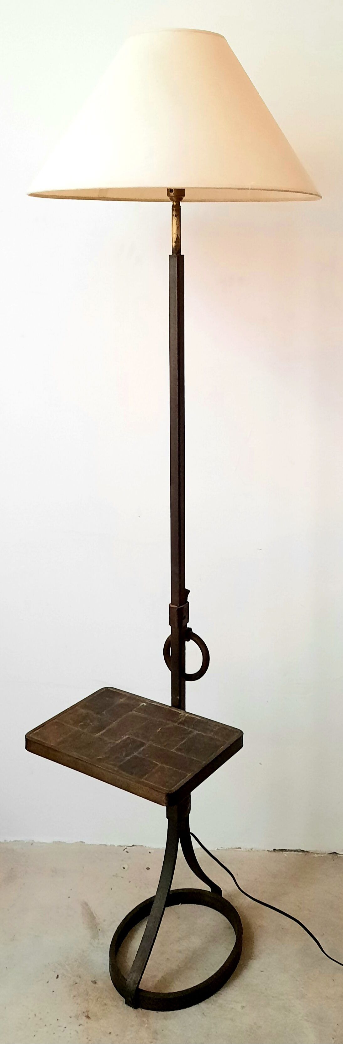 Brutalist tablet lamp of the 60s