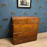 Antique military campaign chest