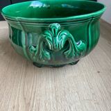 green earthenware soup tureen