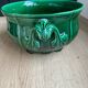 green earthenware soup tureen