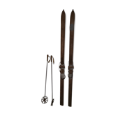 Ski ancien en bois