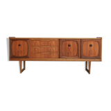 Scandinavian sideboard - rounded forms - 1960s