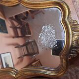 Baroque style mirror, 38x24 cm