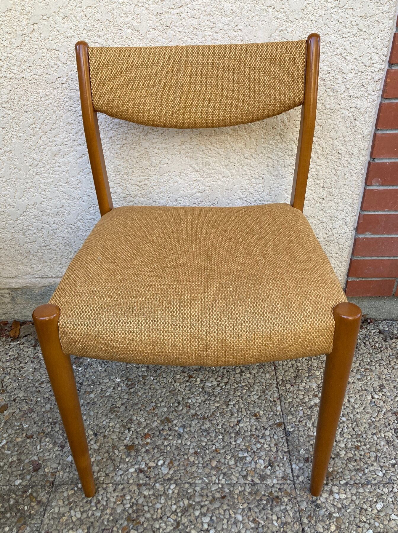 Set of 6 vintage Scandinavian chairs