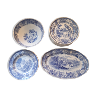 Tableware service Villeroy and Boch Mettlach Burgenland Made in Germany