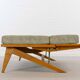 Canapé-lit de repos domus kg, schwaikheim, années 1950