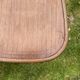 Set of 8 mismatched bistro chairs